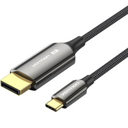 Vention Cable Conversor DisplayPort 8K USB Tipo-C a DisplayPort 2m Negro